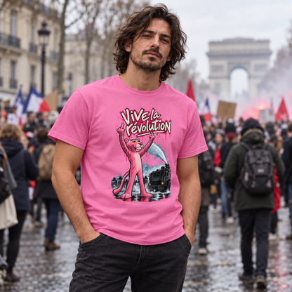 French Revolution Pink Panther Unisex classic tee