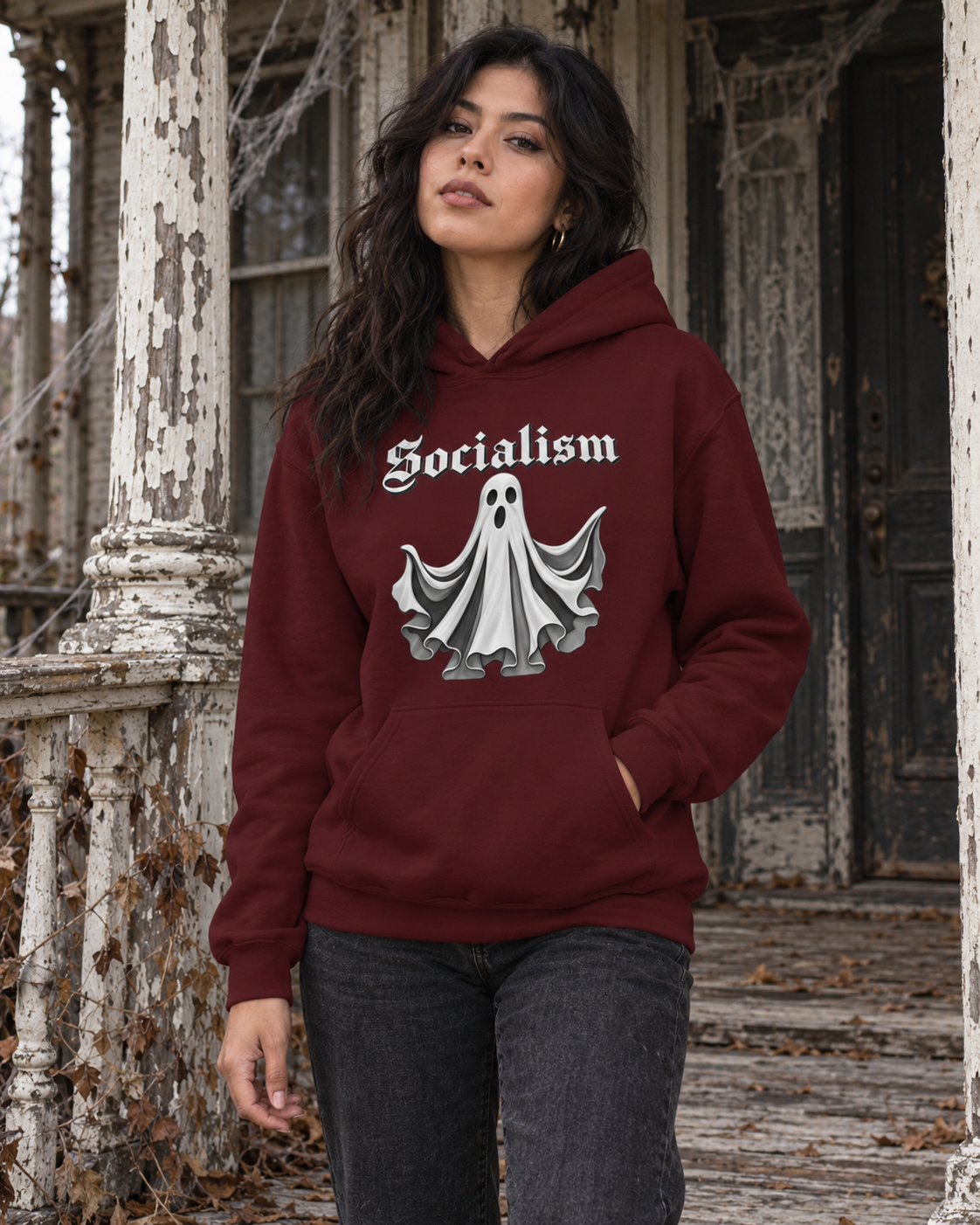 Scary Socialism Unisex Hoodie