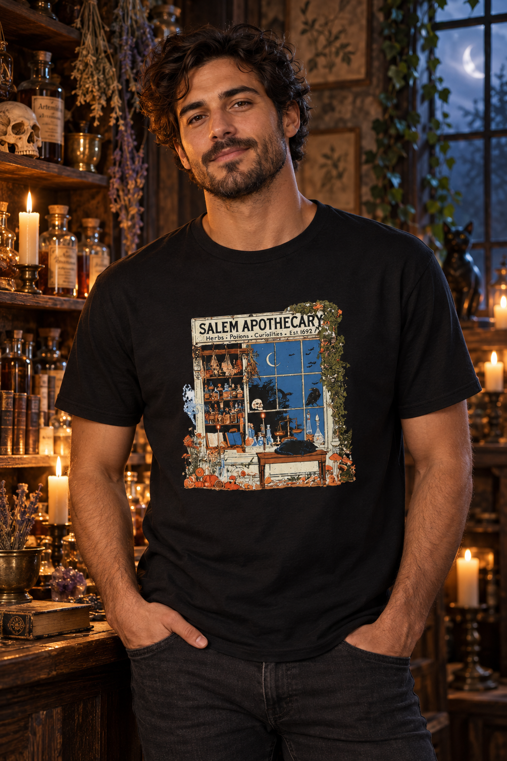Salem Apothecary Short-Sleeve Unisex T-Shirt
