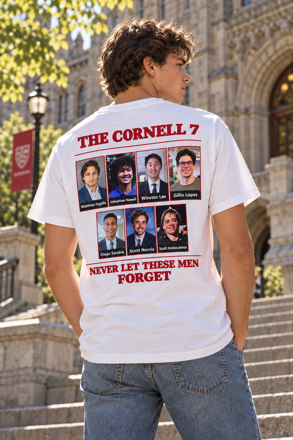 The Cornell Seven Cotton T-Shirt