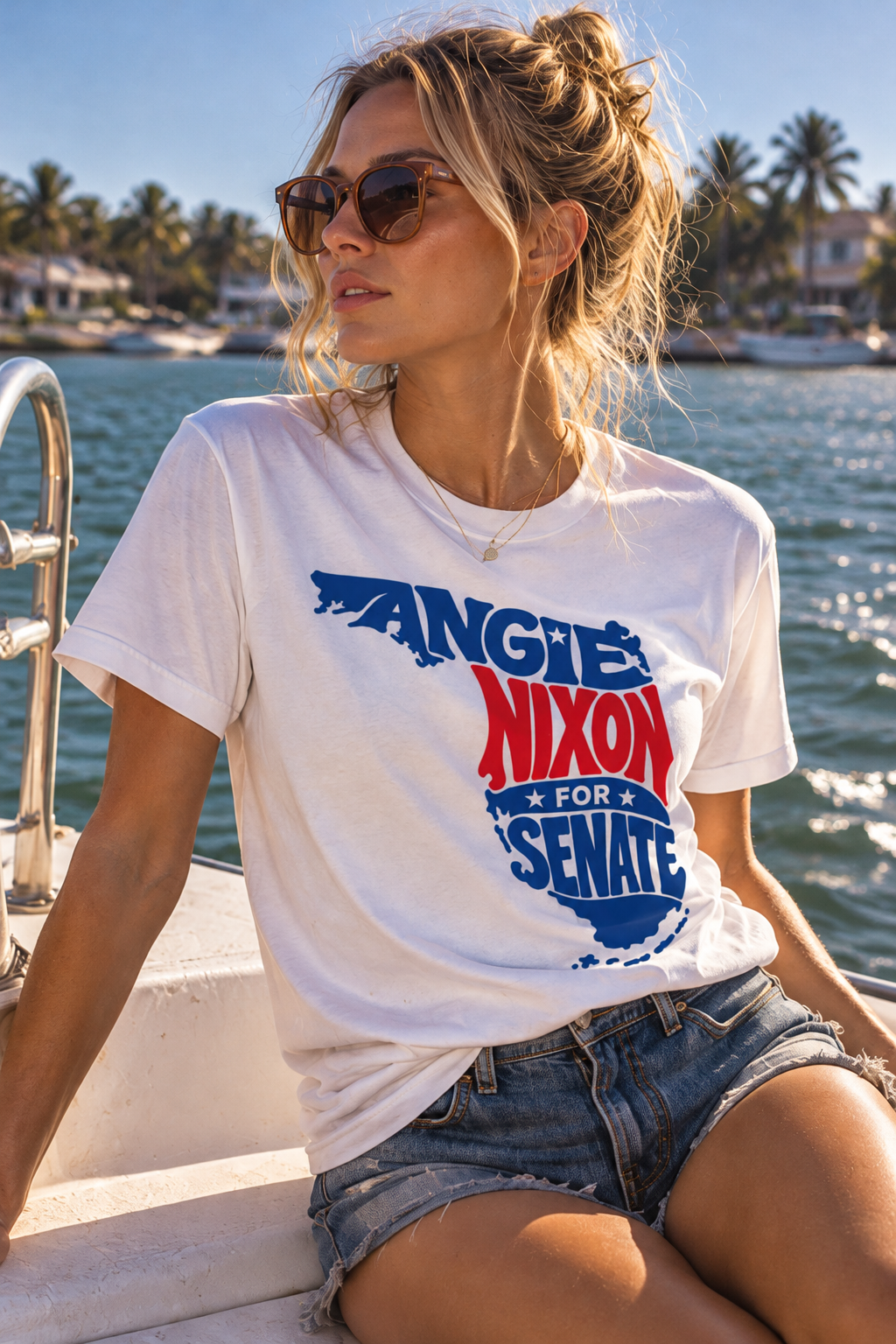 Angie Nixon For Senate Unisex t-shirt