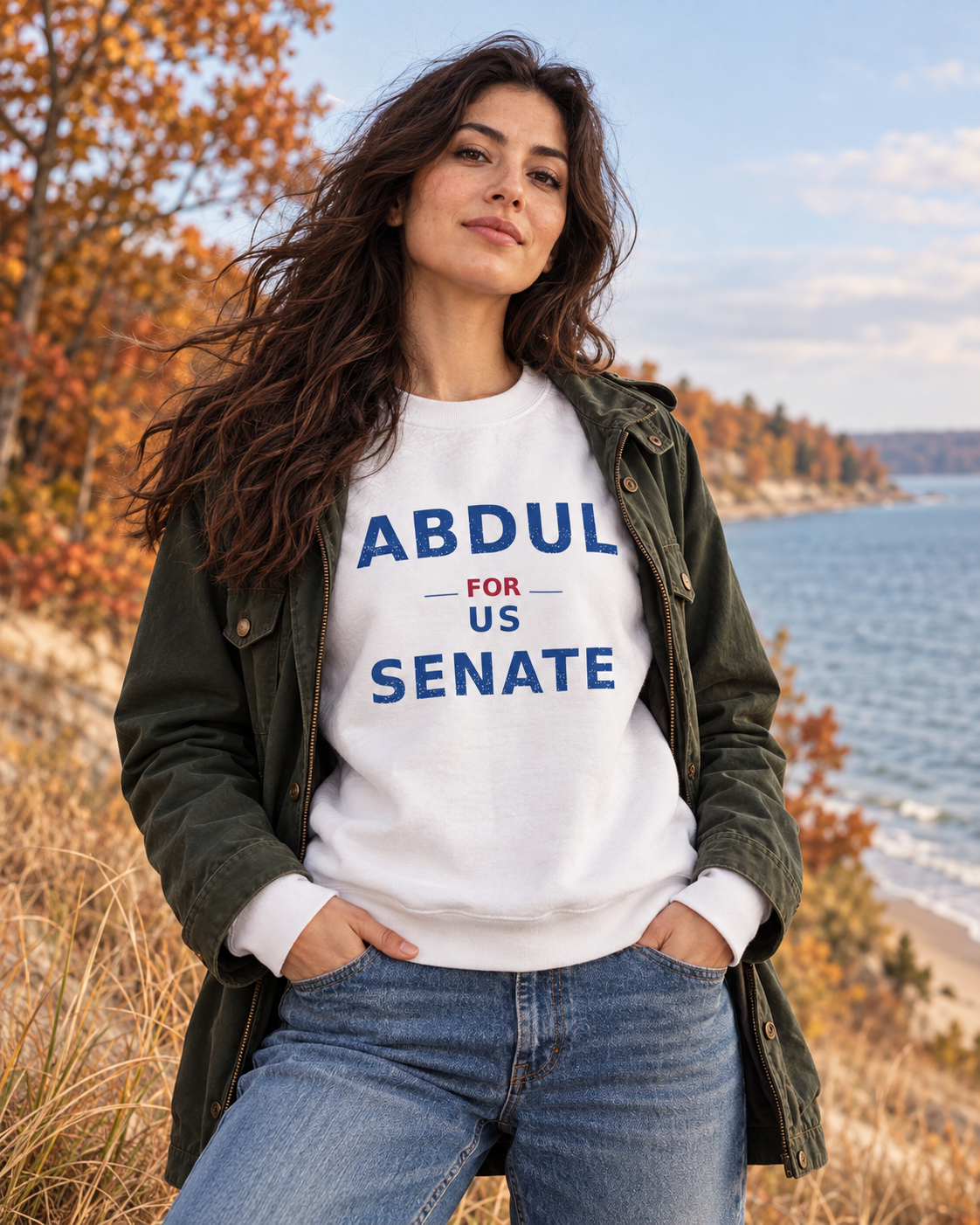 Abdul For Michigan Senate Unisex Sweatshirt