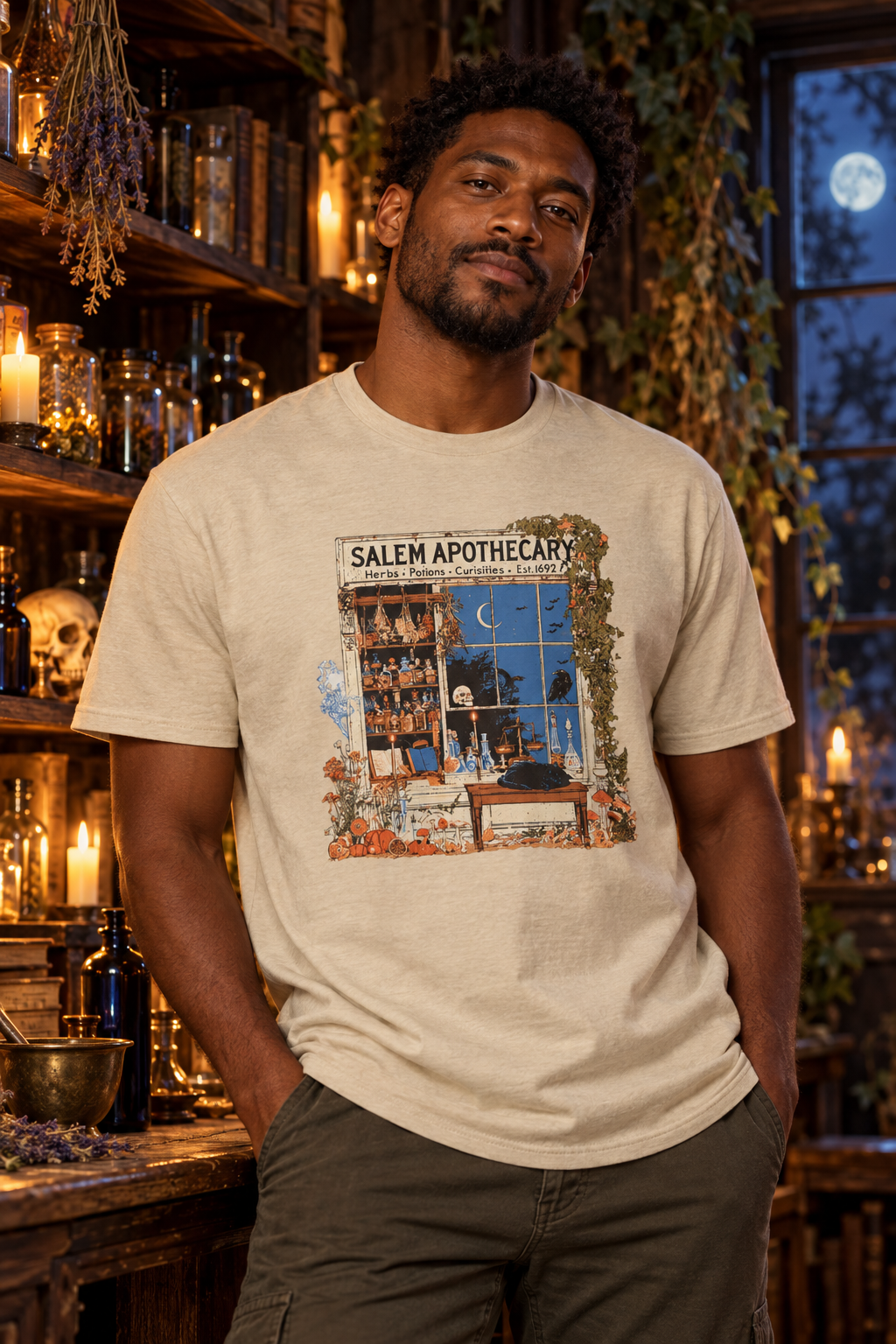 Salem Apothecary Short-Sleeve Unisex T-Shirt