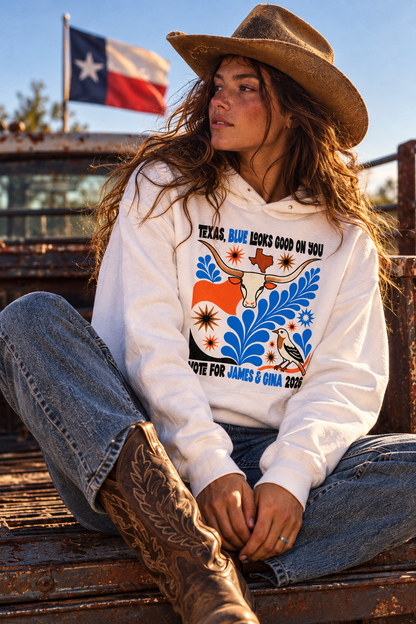 James Talerico For Senate Texas Unisex Hoodie