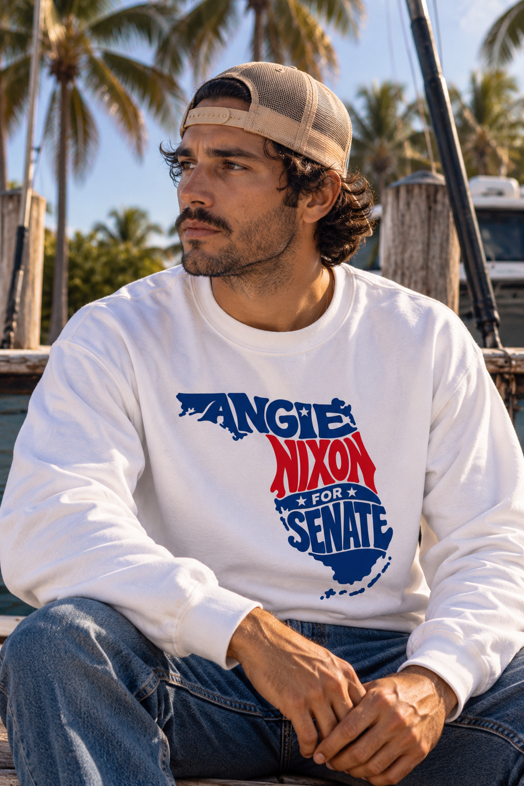 Angie Nixon For Senate Unisex Sweatshirt