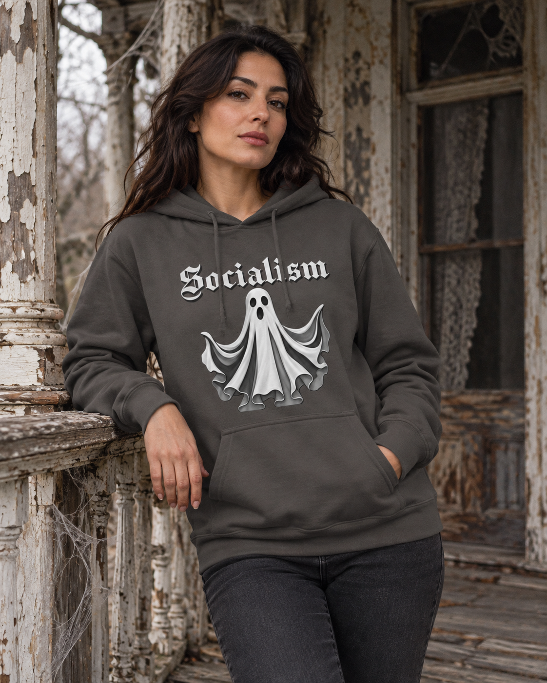 Scary Socialism Unisex Hoodie