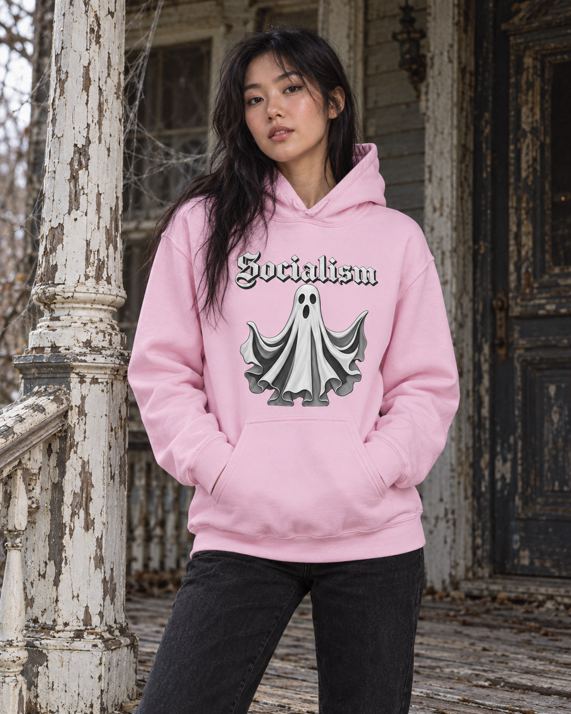 Scary Socialism Unisex Hoodie