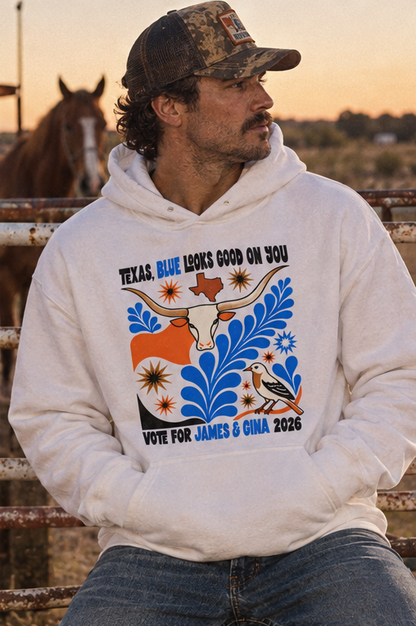 James Talerico For Senate Texas Unisex Hoodie