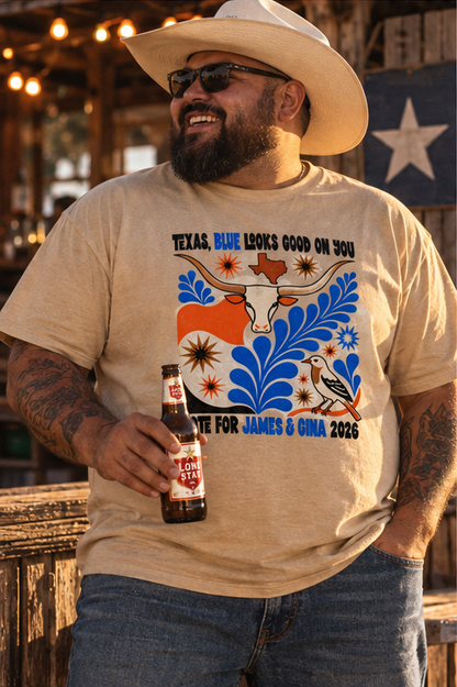 James Talarico For Texas Senate Unisex oversized t-shirt
