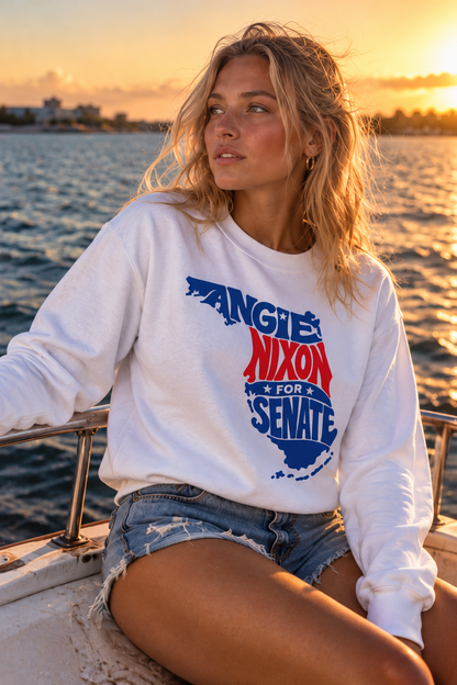 Angie Nixon For Senate Unisex Sweatshirt
