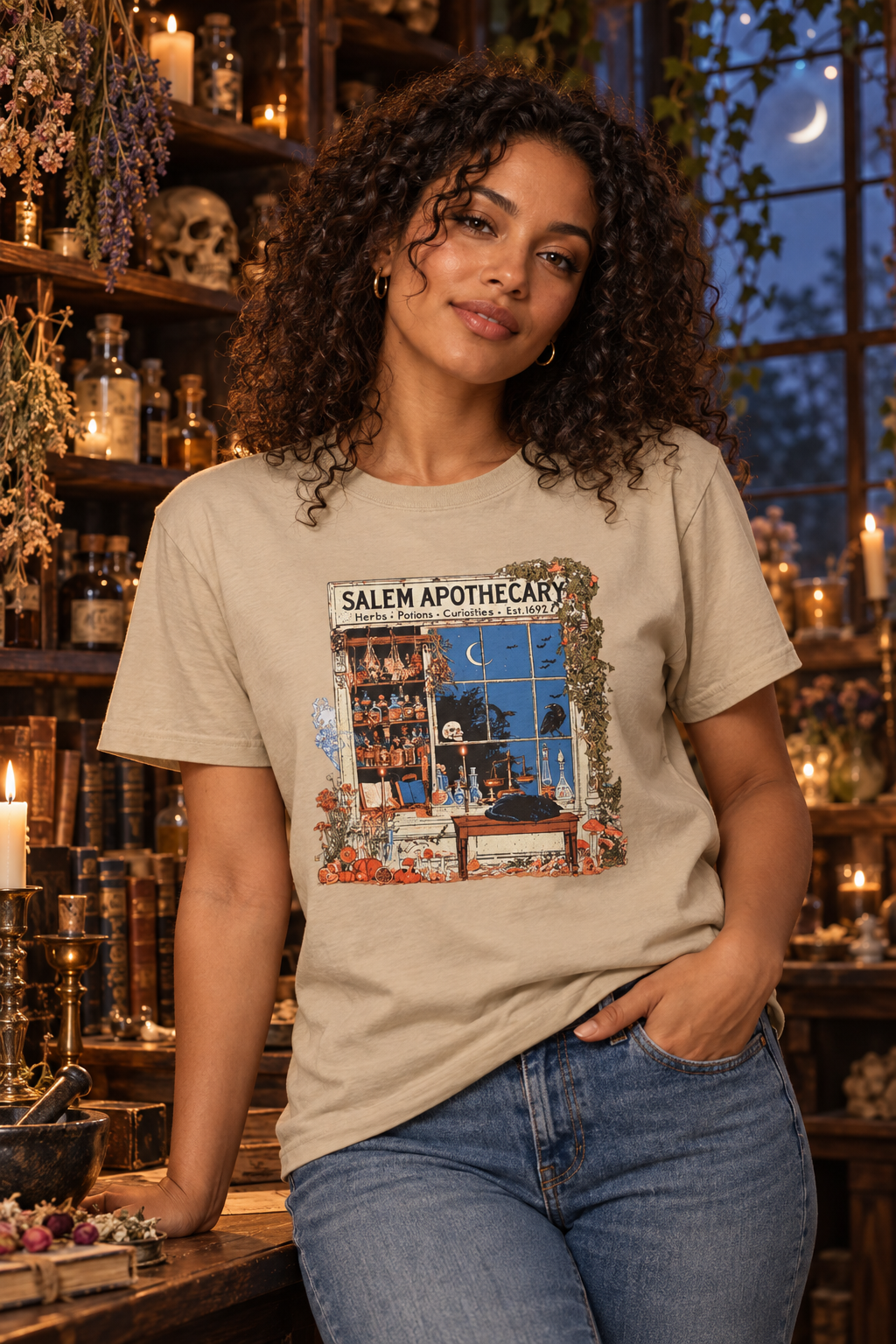 Salem Apothecary Short-Sleeve Unisex T-Shirt