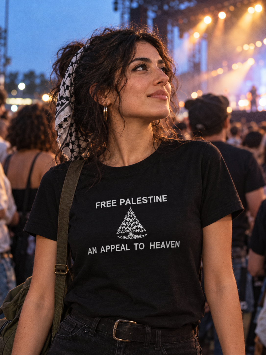 Free Palestine Tree Unisex t-shirt