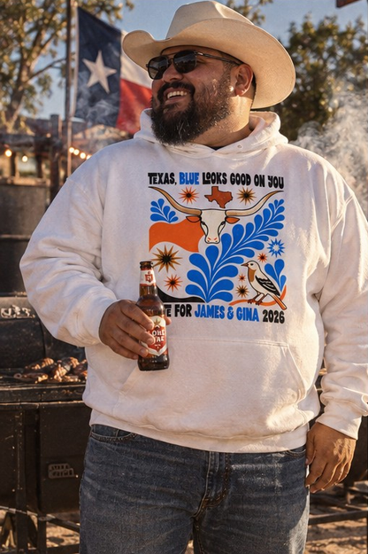 James Talerico For Senate Texas Unisex Hoodie