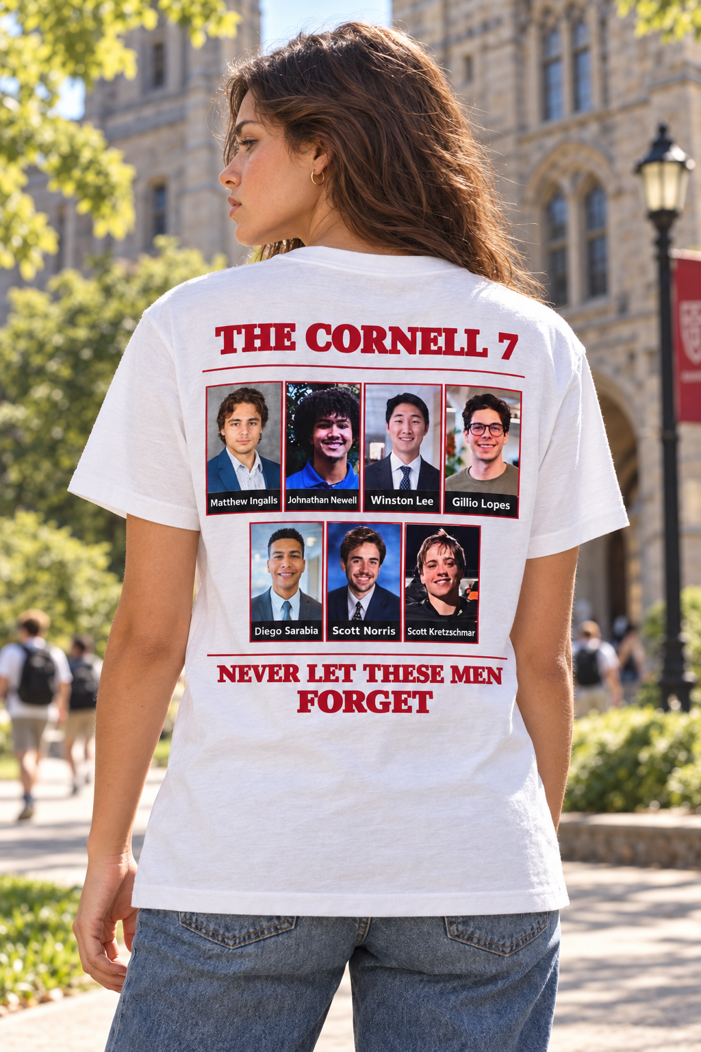 The Cornell Seven Cotton T-Shirt