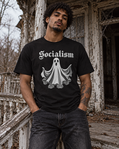 Scary Socialism Short-Sleeve Unisex T-Shirt